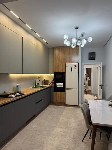discovery studio: 3 комнаты, 109 м², Асанбай мкр Элитка, 7 этаж, Дизайнерский ремонт — 6