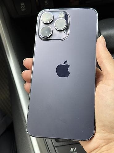 IPhone 14 Pro Max, Б/у, 1 ТБ, Deep Purple, Кабель, 75 % — 1