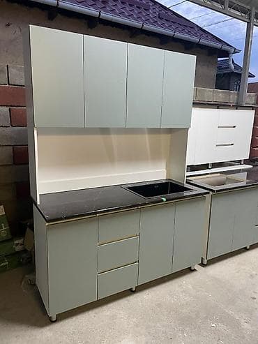 куханная мойка: Кухонный гарнитур, цвет - Белый, Платная доставка, Самовывоз, Бесплатная доставка — 5