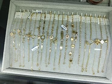 серебро цепочки: Золотые цепочки, браслеты и подвески - Материал: золото (жёлтое и — 3