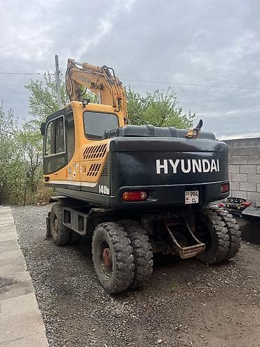 эксковатор продажа бу: Экскаватор, Hyundai, 2012 г., Колесный — 1