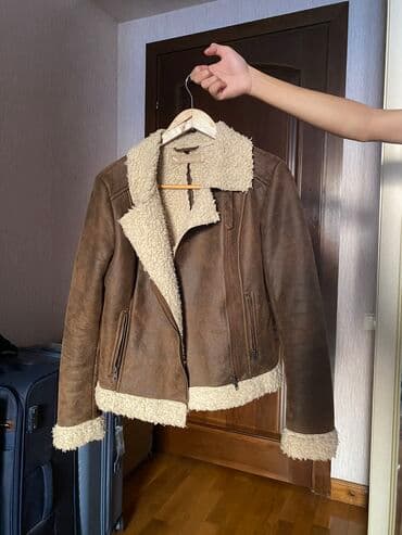 дешево дубленка: Дубленка, Классическая модель, Турция, Короткая модель, S — 2