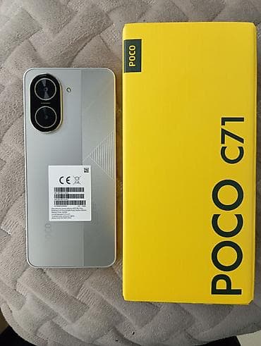 mi 7: Poco C71, Новый, 128 ГБ, цвет - Серебристый, 2 SIM — 3