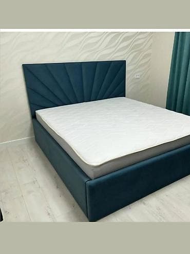 двухъярусный кровать бишкек: Двуспальная кровать, Новый, С мягким изголовьем, длина - 200 см — 4