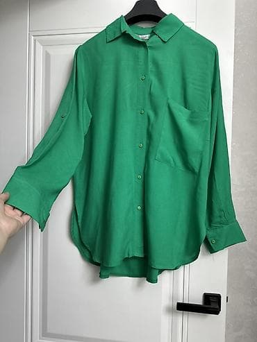 офисная рубашка женская: Свободная женская рубашка Cream & Rouge - Цвет: насыщенный — 2