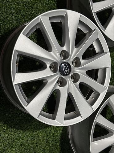 01: Литые Диски R 17 Kia, Комплект, отверстий - 5, Б/у — 4