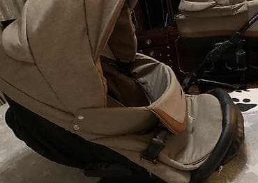 chicco goody: Коляска, Другой бренд, цвет - Коричневый, Б/у, Самовывоз — 6