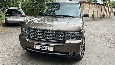 Продажа авто: Land Rover Range Rover: 2012 г., 4.4 л, Автомат, Дизель, Внедорожник — 2
