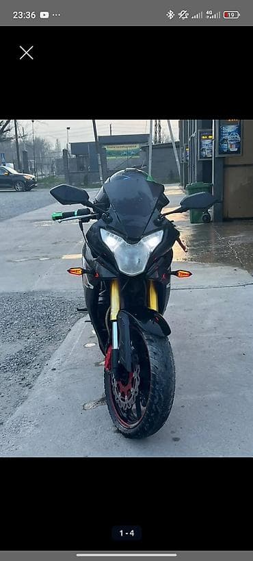 держатель номерного знака: Спортбайк Honda, 250 куб. см, Бензин, Взрослый, Б/у — 1