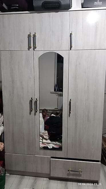 цена ламината: Шифоньер, шкаф для одежды, Прямой, ЛДСП — 1
