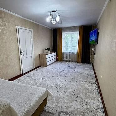 2 бөлмө, 42 м², 104-серия, 4 кабат, Евроремонт