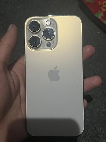 red mejik: IPhone 13 Pro, Б/у, 256 ГБ, Золотой — 2
