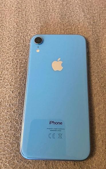 IPhone Xr, Б/у, 64 ГБ, Голубой