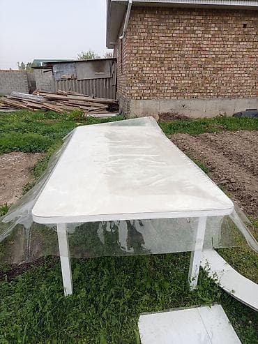 пластмас: Садовый стол — 1