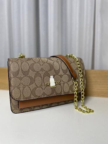 обувь 36 размер: Классическая сумка, Coach, Китай, Материал: Экокожа, Жёсткая конструкция, Женские, Новый — 5