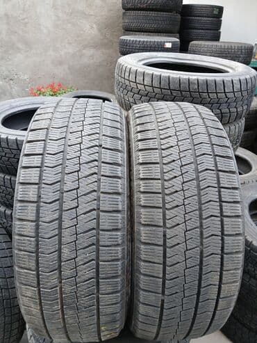 Шины 215 / 45 / R 17, Зима, Б/у, Пара, Легковые, Япония, Bridgestone