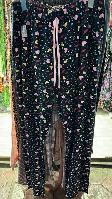 двойка брюки и кофта: Брюки Хлопок, Новый, Все размеры — 11