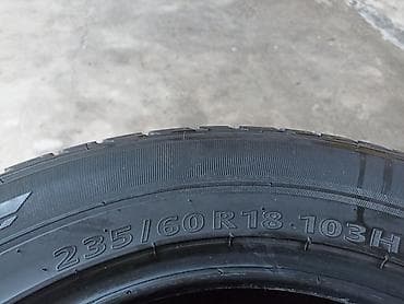 aion v plus 2022: Шины 235 / R 18, Лето, Б/у, Комплект, Корея, Kumho — 6