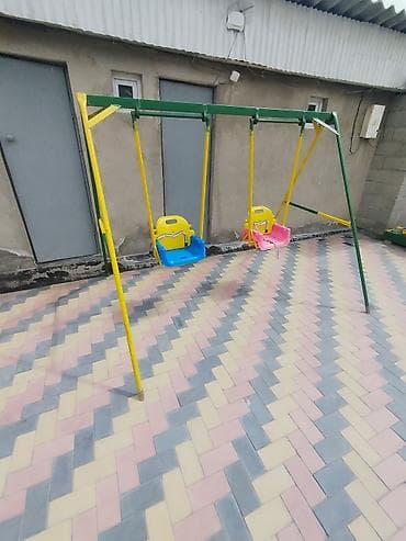 Детские качели, Подвесные Для улицы, Металл