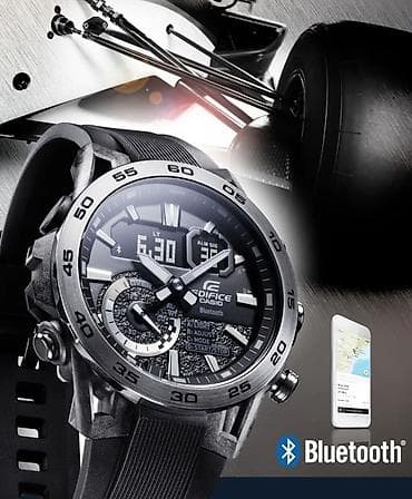 Наручные часы: Edifice ECB-40 ___ Функции : секундомер, дата, 24 формат времени — 1