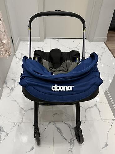 mama doona: Автокресло, цвет - Синий, Б/у — 2