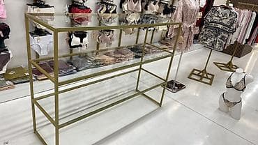 Витрины: Торговый стеклянный стеллаж/витрина для магазина - Конструкция — 2