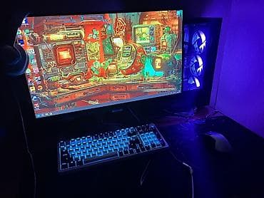 Компьютер, ОЗУ 16 ГБ, Игровой, Б/у, AMD Ryzen 5, NVIDIA GeForce RTX 4060 Ti, HDD + SSD