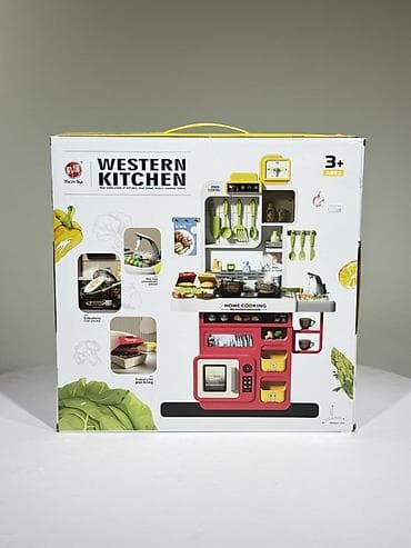 Детский мир: Детская игровая кухня Western Kitchen, для детей 3+ - Большой игровой — 1