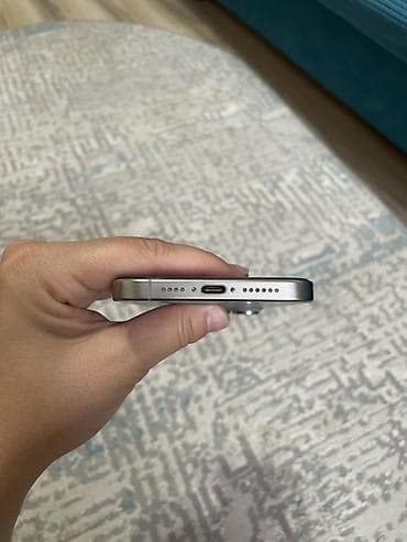 IPhone 15 Pro Max, Б/у, 256 ГБ, Natural Titanium, Коробка, 82 % — 6