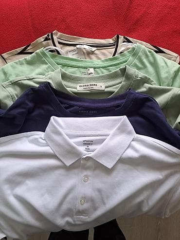 Футболкалар: Набор мужских футболок и женский Состав набора: - Поло O’STIN BASIC — 2