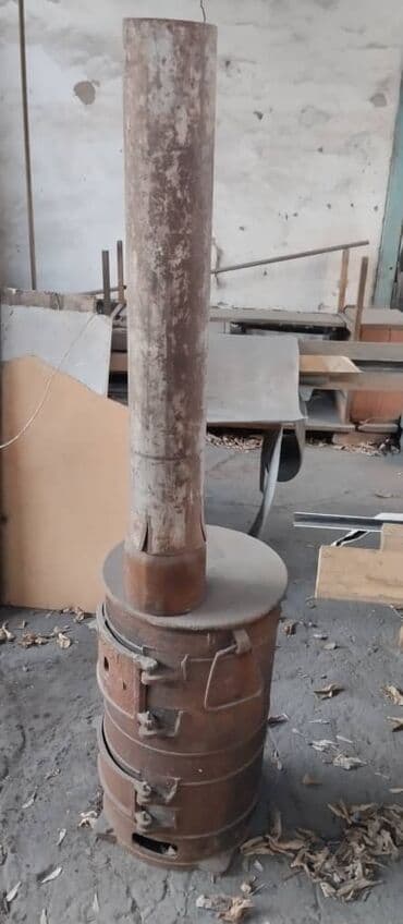 Продаю буржуйку отличного качества надёжная 100%. Чугун.Вместе с