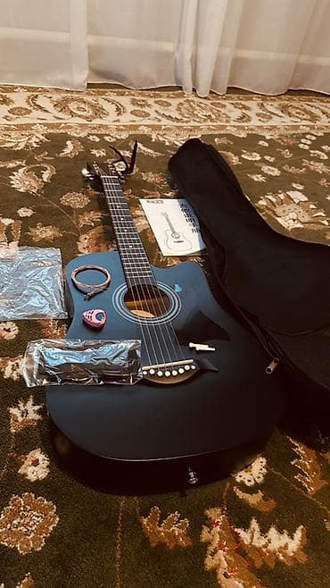 Барабаны: Акустическая гитара размер 40, с полным комплектом — 2