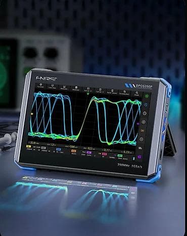 дело лабо: Осциллограф цифровой профессиональный портативный, сенсорный, 2 — 1
