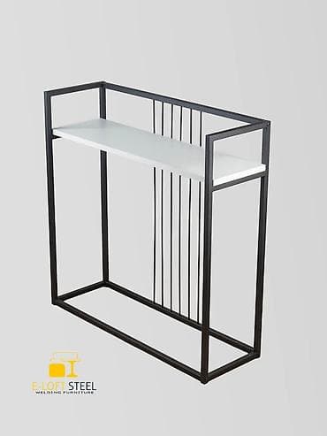 Консоль/прихожая в стиле лофт от E-LOFT STEEL. - Габариты: ?90 см