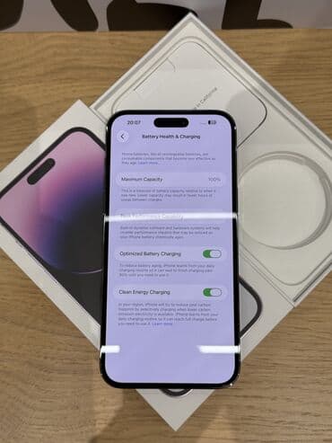 redmi note 3 4pda: IPhone 14 Pro Max, Колдонулган, 256 ГБ, Deep Purple, Куту, 100 % — 8