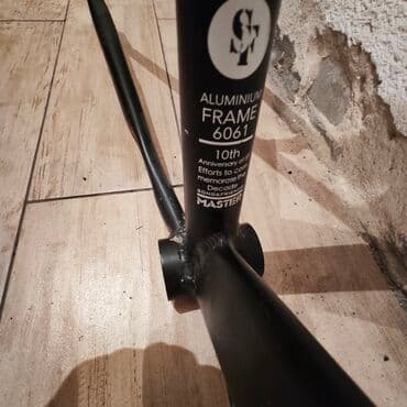 велосипед фикс: SF master 2х баттинговый Размер: 55 Вилка карбо с алюм штоком под — 3