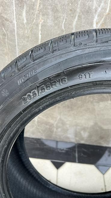 zimmer e9 pro: Шины 205 / 55 / R 16, Зима, Б/у, Комплект, Легковые — 5