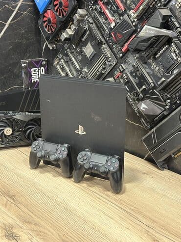 ноутбук почти новый: Игровая консоль PlayStation 4pro Комплект : Два Джойстика и — 5