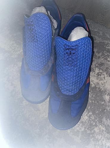 Мужские кроссовки, 42.5, 43, Adidas Originals, Б/у, цвет - Синий, Самовывоз