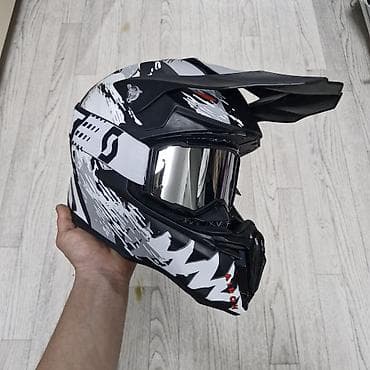 🏍️ Продам новый мотошлем (копия Airoh)! 🪖 📏 Размер: M (L) 🎁 В — 2