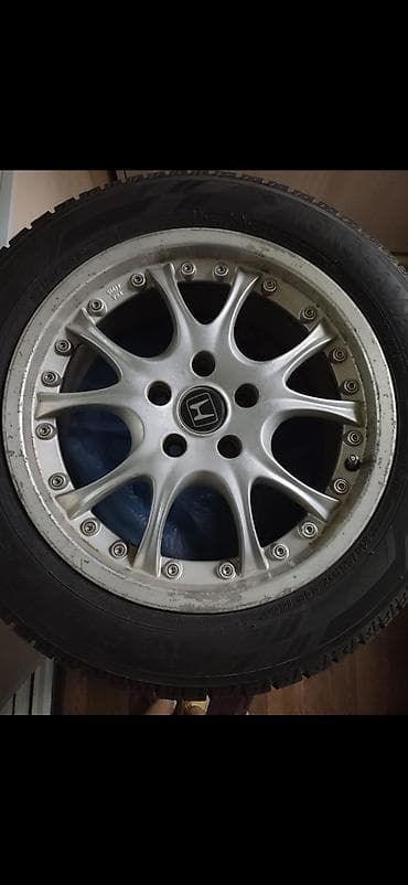 h: Колеса в сборе 215 / 55 / R 17, Зима, Б/у, Комплект, Легковые, Литые, отверстий - 5 — 1