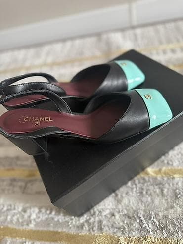 Личные вещи: Босоножки, 39, Chanel, Новый, цвет - Черный, Самовывоз — 3