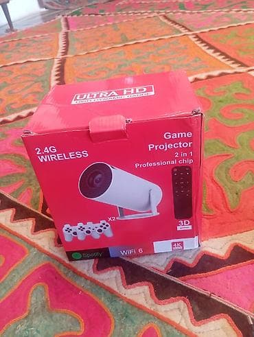 Игровой проектор 2‑в‑1 с Wi‑Fi 6 - Проектор цилиндрического