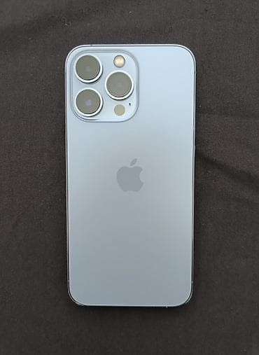 Автоэлектроника: IPhone 13 Pro, Б/у, 128 ГБ, Голубой, 78 % — 2