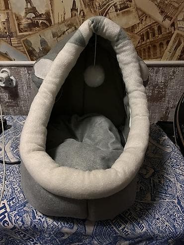 сетка кду: Домик-лежанка для кошки/небольшой собаки Б/у 800 с — 3