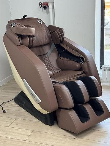 купить кресло массажное: Массажное кресло, Новый, В рассрочку, Бесплатная доставка, цвет - Серый — 8