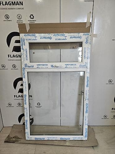 small table: ПВХ окно Nordprof с верхней фрамугой Размеры 155 на 94 в наличии 1 — 1