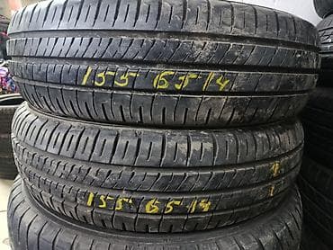 sbc 211: Шины 155 / 65 / R 14, Лето, Б/у, Комплект, Легковые, Япония, DUNLOP — 1