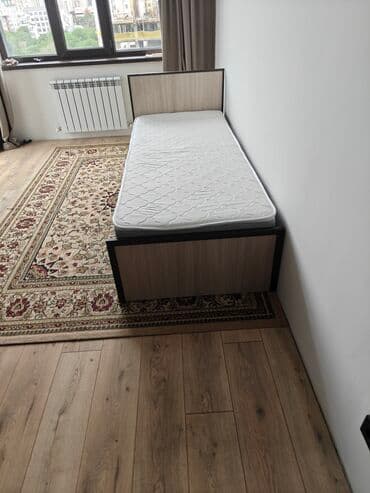 кровать полторашка: Односпальная кровать с ортопедическим матрасом. Кровать имеет — 2