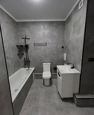 osh flats: 1 комната, 55 м², Элитка, 10 этаж, Евроремонт — 4